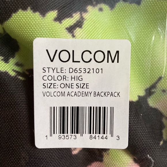 Volcom Academy Backpack Neon Multicolor - Picture 4 of 7